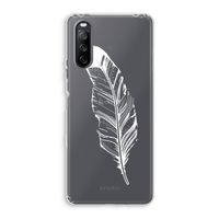 Pluim: Sony Xperia 10 III Transparant Hoesje