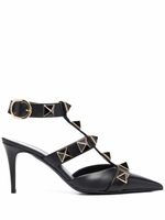 Valentino Garavani escarpins Roman Stud 80 mm - Noir - thumbnail