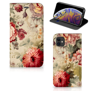 Smart Cover voor Apple iPhone 11 Bloemen