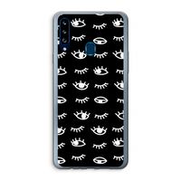 Eye pattern #3: Samsung Galaxy A20s Transparant Hoesje
