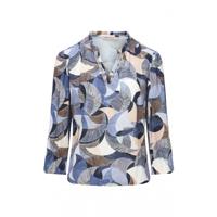 Dreamstar - Blauw | Dames | Blouse | Blauw | 38 | regular | Kamst mode