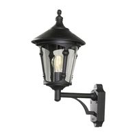 Konstsmide Virgo Up 571-750 Buitenlamp (wand) Spaarlamp, LED E27 100 W Zwart - thumbnail