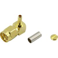 TRU COMPONENTS 93038c8 1386751 SMA-connector Stekker, haaks 50 Ω 1 stuk(s) - thumbnail