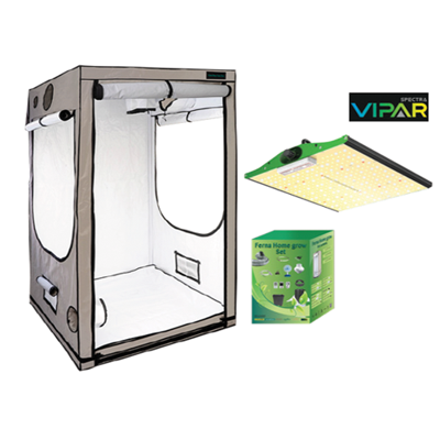 EU EU Home Complete Grow Box - 100x100x200cm + Vipar LED 100W + P1000