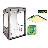 EU EU Home Complete Grow Box - 100x100x200cm + Vipar LED 100W + P1000