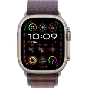Apple Watch Ultra 2 OLED 49 mm Digitaal 410 x 502 Pixels Touchscreen 4G Titanium GPS