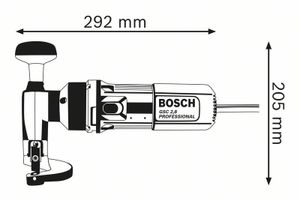 Bosch Blauw GSC 2,8 Plaatschaar | 500w - 0601506103