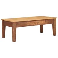 Salontafel met lade Bruin 110 x 55 x 40 cm Massief Mango Hout