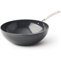 BK Superior Ceramic Wokpan 30 cm Zwart