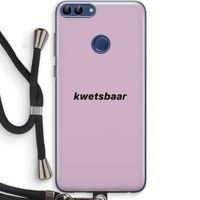 kwetsbaar: Huawei P Smart (2018) Transparant Hoesje met koord