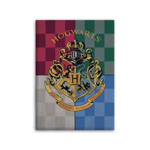 Harry Potter Fleece plaid logo 100 x 140 cm