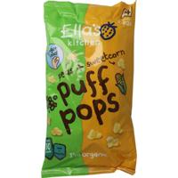 Ella&apos;s Kitchen Puff pops peas & sweetcorn 10+ maanden bio