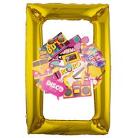 Foto prop set met frame - verjaardag/birthday party - 31-delig - photo booth accessoires