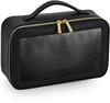 Atlantis BG764 Boutique Clear Window Travel Case - Black - 26 x 16 x 9 cm