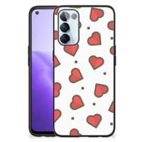 OPPO Reno5 5G | Find X3 Lite Back Case Hearts OPPO Reno5 5G | Find X3 Lite Back Case Hearts