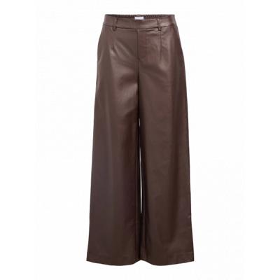 Object - Bruin | Dames | Broek | Bruin | 38 | regular | Kamst mode