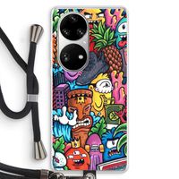 Vexx Mixtape: Huawei P50 Pro Transparant Hoesje met koord