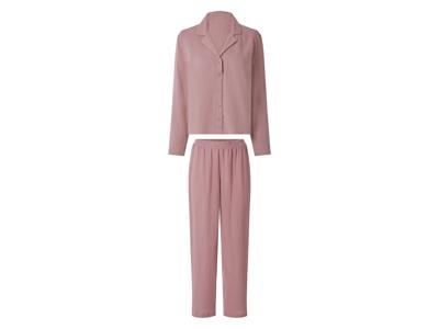 esmara Mousseline dames pyjama (Lichtroze, L (44/46))