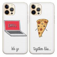 Siliconen best friends hoesjes - We go together like - thumbnail