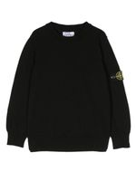 Stone Island Junior sweat à patch logo - Noir - thumbnail