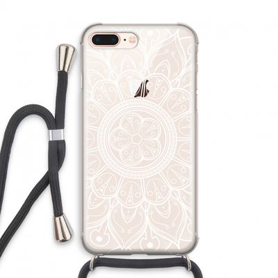 Roses Are Red: iPhone 7 PLUS Transparant Hoesje met koord