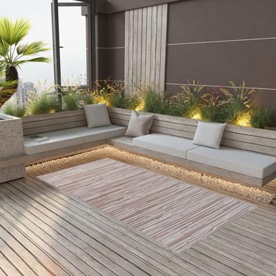 VidaXL Buitenkleed arakil 190x290 cm pp bruin