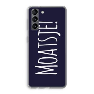 Moatsje!: Samsung Galaxy S21 Transparant Hoesje