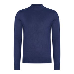 Turtle Neck Trui Navy