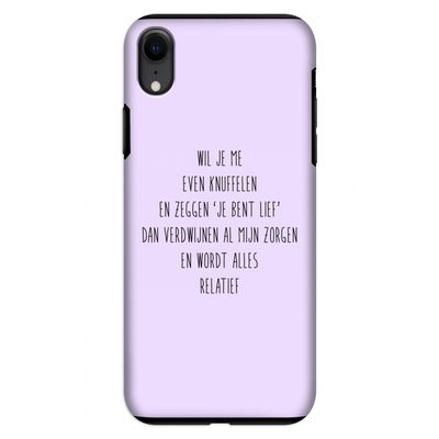 Relatief: iPhone XR Tough Case