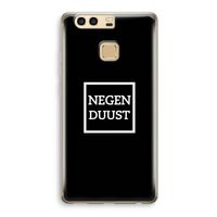 Negenduust black: Huawei P9 Transparant Hoesje
