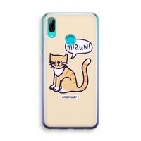 Miauw: Huawei P Smart (2019) Transparant Hoesje