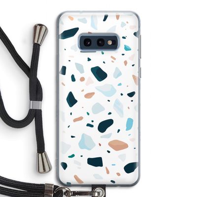 Terrazzo N°13: Samsung Galaxy S10e Transparant Hoesje met koord