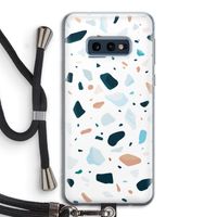 Terrazzo N°13: Samsung Galaxy S10e Transparant Hoesje met koord