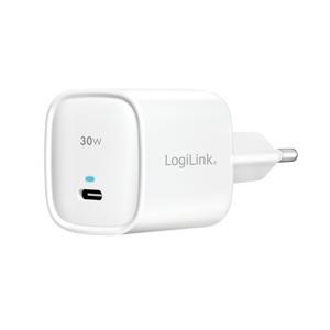 LogiLink PA0279 USB-oplader 30 W Binnen, Thuis Uitgangsstroom (max.) 3 A Aantal uitgangen: 1 x USB-C bus (Power Delivery) USB Power Delivery (USB-PD)