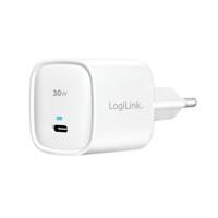 LogiLink PA0279 USB-oplader 30 W Binnen, Thuis Uitgangsstroom (max.) 3 A Aantal uitgangen: 1 x USB-C bus (Power Delivery) USB Power Delivery (USB-PD)