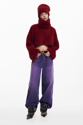 PACK CROP TRUI EN MUTS - RED - U