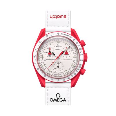 Swatch x Omega Bioceramic Moonswatch Mission to Mars