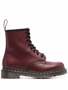 Dr. Martens bottines en cuir à lacets - Rouge