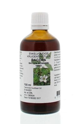 Natura Sanat Bacopa monnieri herb/bacopa tinctuur (100 ml)