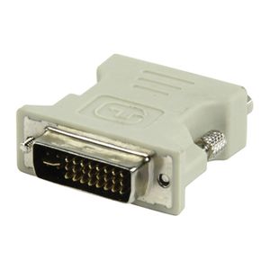 Valueline CMP-ADAP21 kabeladapter/verloopstukje DVI-I VGA D-Sub Wit