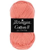 Scheepjes Cotton 8 650 Pink/Orange