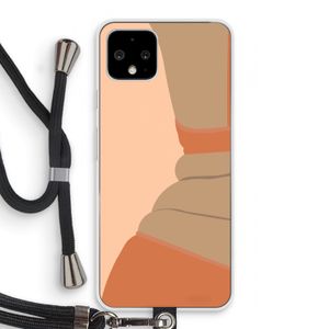 Bikini: Pixel 4 Transparant Hoesje met koord
