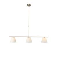 Masterlight Eetkamer lamp Calabro 3-lichts nikkel 2913-37-06-3