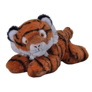 Pluche knuffel dieren Eco-kins tijger van 25 cm   -
