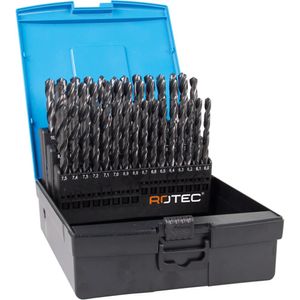 Rotec 41 dlg. Cassette Spiraalboren Geslepen 6,0-10,0x0,1 mm - 9000041