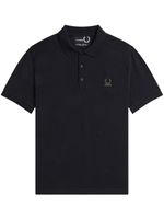 Raf Simons X Fred Perry polo en coton à logo brodé - Noir