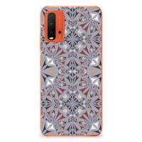 Xiaomi Poco M3 | TPU | Siliconen hoesje | Flower Tiles