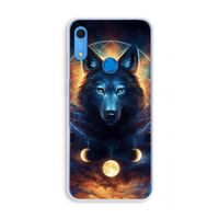 Wolf Dreamcatcher: Huawei Y6s Transparant Hoesje