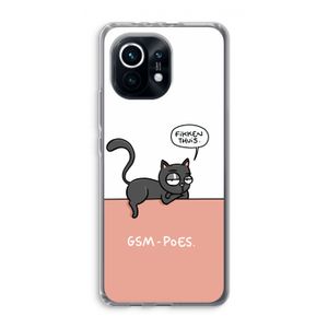 GSM poes: Xiaomi Mi 11 Transparant Hoesje
