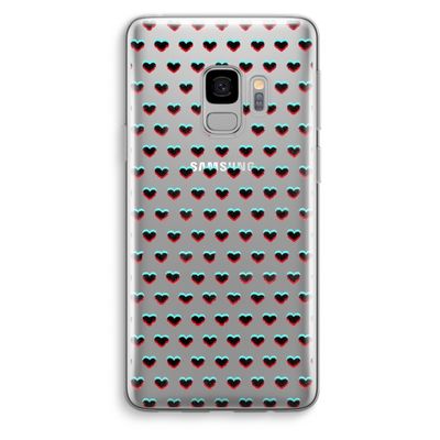 Hartjes: Samsung Galaxy S9 Transparant Hoesje